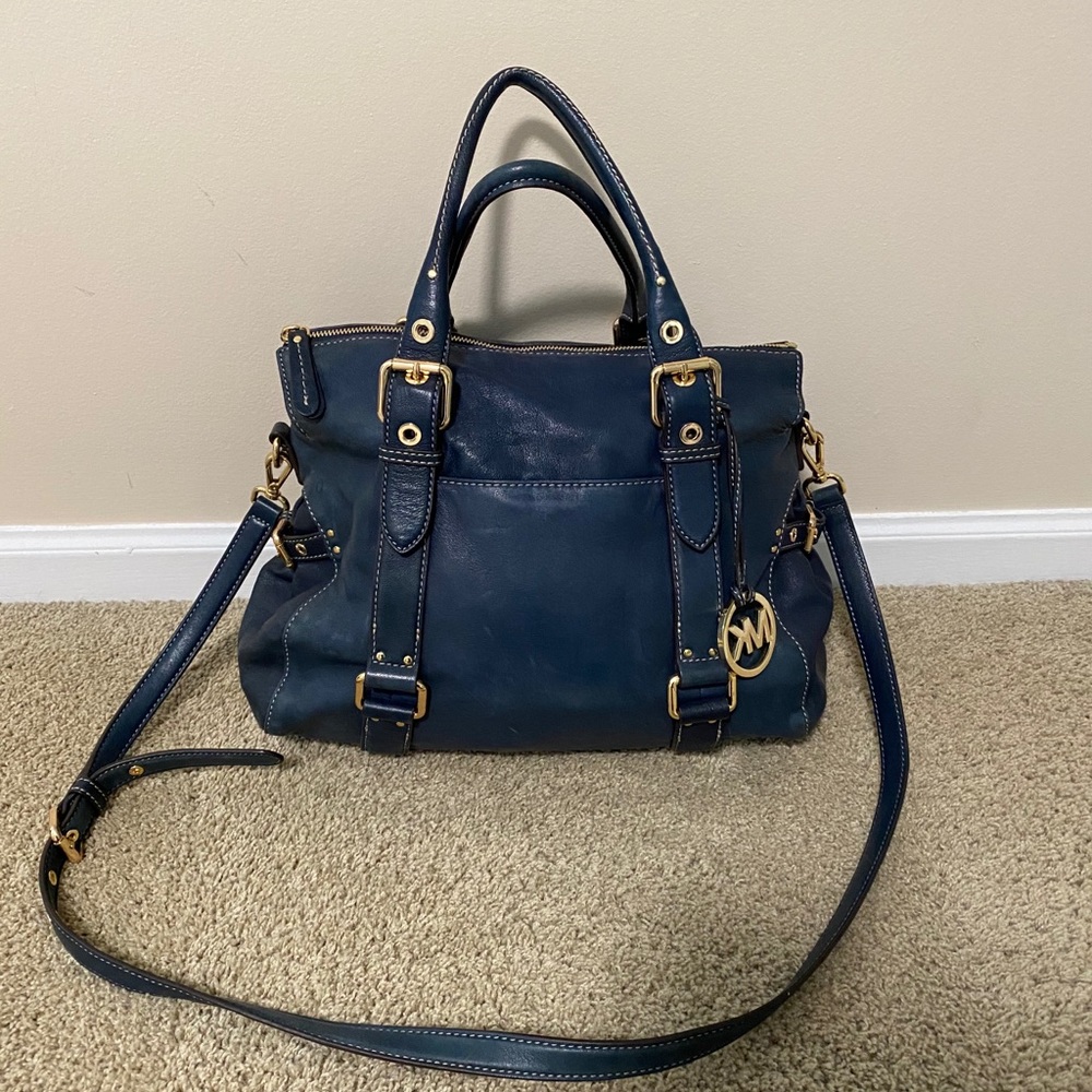 Michael Kors Blue Handbag